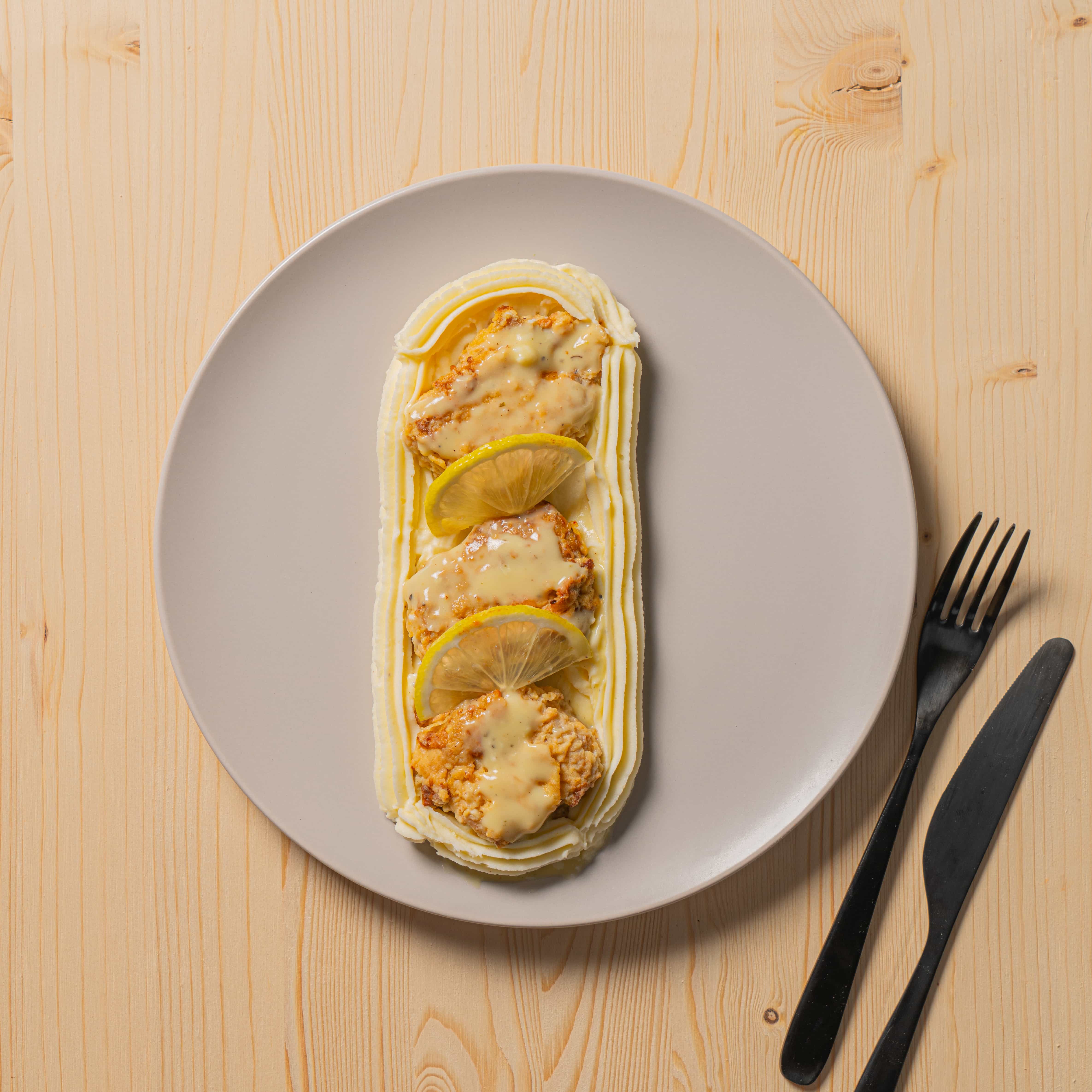 Pan-Grilled Fish with Lemon Butter Sauce