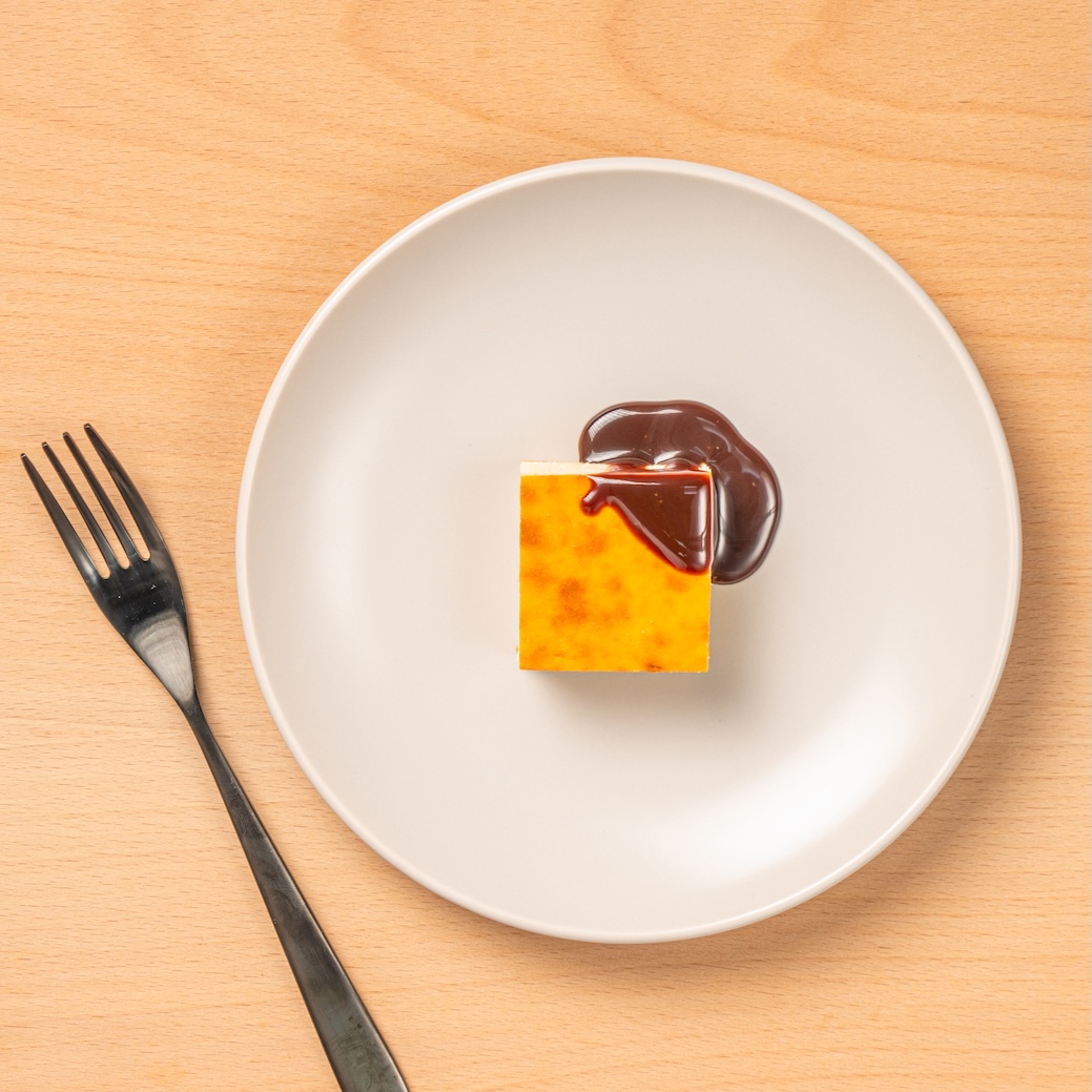 Basque Cheesecake (V)