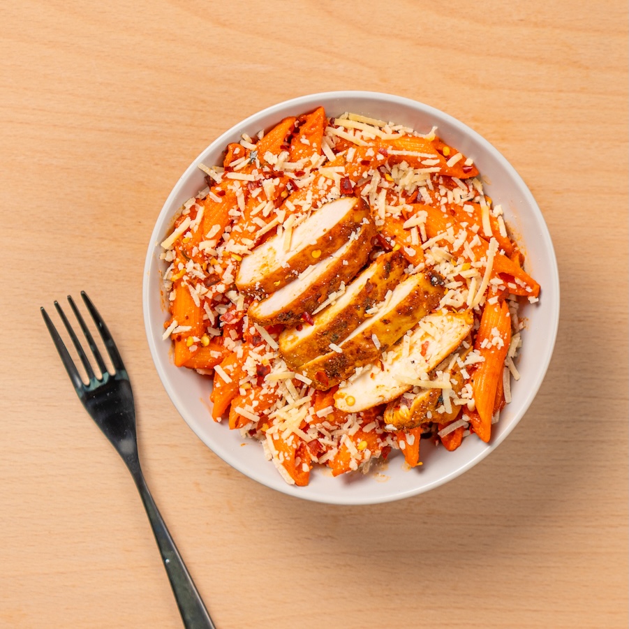 Penne Arrabbiata with Chicken