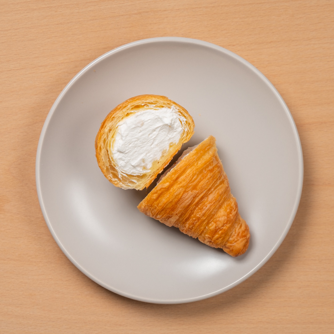 Croissant With Cream